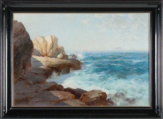 Сосновский Арсений Петрович. Адриатическое море у берегов Королевства сербов, хорватов и словенцев